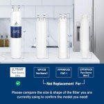 TEEHAY ULTRAWF Water Filter Replacement - 3 Pack