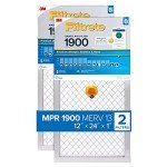 Filtrete 12x24x1 Smart Air Filters, 2-Pack