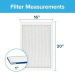 Filtrete 16x20x1 MERV 13 Air Filters, 2-Pack