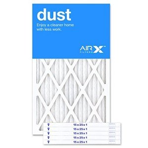 AIRx Dust MERV 8 Pleated Air Filters - Box of 6