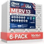 BNX TruFilter MERV 13 HVAC Air Filters (6-Pack)