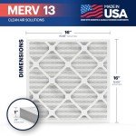 BNX TruFilter MERV 13 HVAC Air Filters (6-Pack)