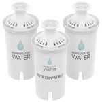 Brita Filter Replacement – 3-Pack Alkaline Filters