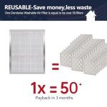 Demiwise 14x18x1 Washable Electrostatic Air Filter