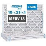 Aerostar MERV 13 Pleated Air Filters 4-Pack