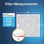 Filtrete 18x18 AC Furnace Air Filter, 4 Pack