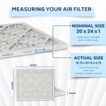 Handua 20x24x1 MERV 11 Air Filter 4 Pack