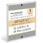 Montemono 20x23x1 Washable MERV8 Air Filter