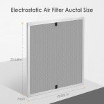 Montemono 20x23x1 Washable MERV8 Air Filter