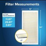 Filtrete 12x30x1 Pleated Air Filter, MPR 300