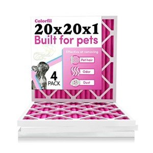 Color Changing Air Filter for Pets - Pack of 4