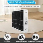 20x20x5 MERV 16 Air Filter for HVAC Systems