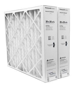 Honeywell 20" x 25" x 4" MERV 11 Filters (2 Pack)