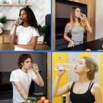 Water Filter Replacement for Zero Pitchers - Pack of 2