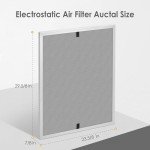 Montemono 24x30x1 Washable HVAC Filters - 2 Pack