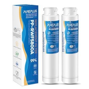 PUREPLUS Water Filter for Frigidaire Appliances, 2 Pack