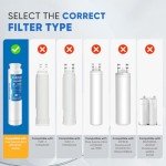 PUREPLUS Water Filter for Frigidaire Appliances, 2 Pack