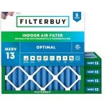 20x20x2 MERV 13 Pleated Air Filter 5-Pack