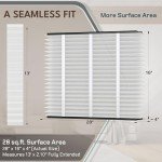 2-Pack AprilAire 416 Filter Replacement, MERV 16