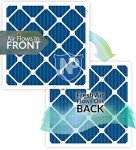 Nordic Pure 14x30 Pleated MERV 7 Air Filters 4-Pack