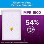 Filtrete Smart Air Filter, MPR 1500, 2 Pack
