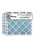 UltraPure MERV 11 Pleated HVAC Filters (4 Pack)