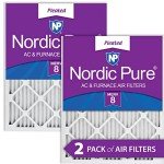 Nordic Pure 18x24x1 MERV 8 Air Filters Pack
