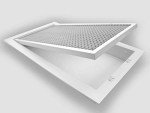 14" x 36" Aluminum Eggcrate Air Filter Grille