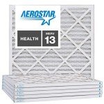 Aerostar MERV 13 Pleated Air Filter 16x16x1