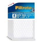 Filtrete MERV 13 AC Furnace Air Filter 4-Pack