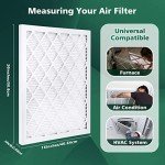 UBeesize 16x20x1 MERV 8 Air Filter Pack