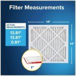 Filtrete 14x14x1 MERV 11 Air Filter 2 Pack