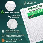 UBeesize 16x20x1 MERV 8 Air Filter Pack