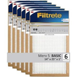 Filtrete 14x25x1 MERV 5 Air Filter Pack