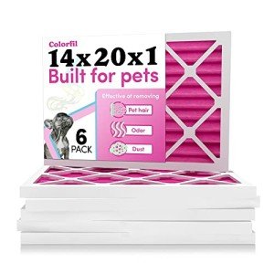 Color Changing 14x20x1 Air Filter for Pets