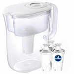 7-Cup Water Filter Pitcher with 3 Filters