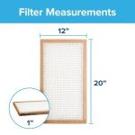 Filtrete 12x20x1 MERV 5 Air Filter 6-Pack