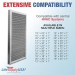 Washable Aluminum Electrostatic Air Filter, MERV 8