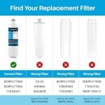 NSF Certified Water Filter for Bosch Refrigerators (3 Pk)