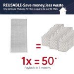 Demiwise 10x20x1 Reusable Electrostatic Air Filter