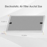 Montemono 10x20x1 MERV8 Washable Furnace Filter