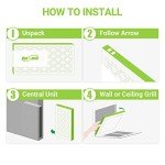 Housmile 10x20x1 MERV 11 Air Filter 6-Pack