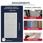 Demiwise 10x20x1 Reusable Electrostatic Air Filter