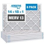 Aerostar MERV 13 Pleated Air Filters 6-Pack