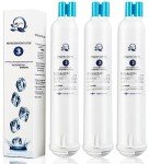 3-Pack Compatible Refrigerator Water Filters 4396841