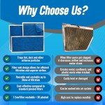 Reusable MERV 6 Washable Air Filter 19.88x21.5 inches