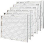 MERV 8 Synthetic Air Filters 20x25x1 - 6 Pack