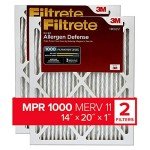 Filtrete MERV 11 AC Air Filter 2 Pack