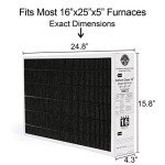 Lennox X6672 16x25x5 MERV 16 Furnace Filter