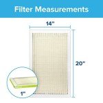 Filtrete 14x20x1 MPR 600 Pleated Air Filters